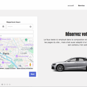 Taxi wordpress template - Sigma